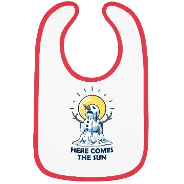 Discover Here Comes The Sun Snowman Bibs