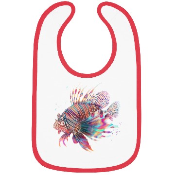 Discover Neon Lion Fish Bibs