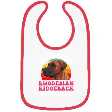Discover Ridgeback FANTASTIC RHODESIAN RIDGEBACK MOM Bibs