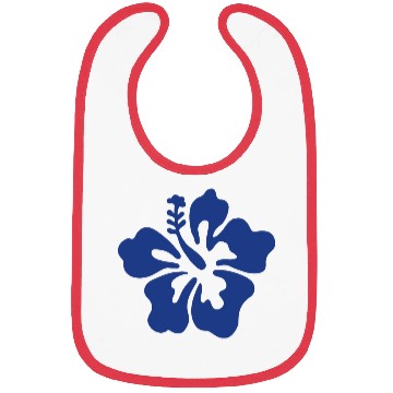 Discover Hibiscus - Blue Bibs