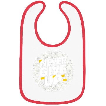 Discover Never Give Up Bibs