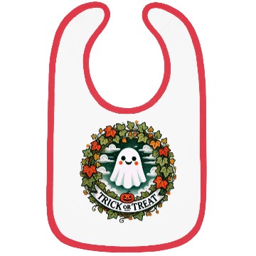Discover Trick or Treat Ghost Bibs