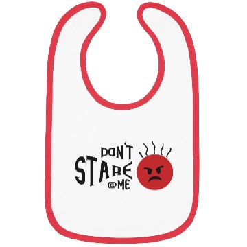 Discover don't stare at me Bibs
