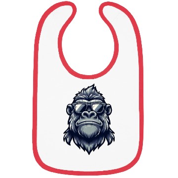 Discover Cool Gorilla Sunglasses Monkey Bibs