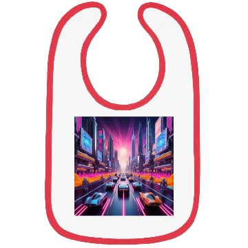 Discover Neon Nostalgia 2084 Bibs