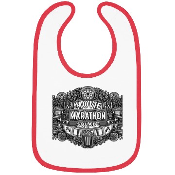 Discover Movie Marathon Squad 2 Bibs
