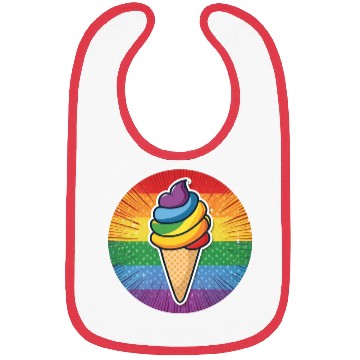 Discover LGBTQ Ice Cream Bibs