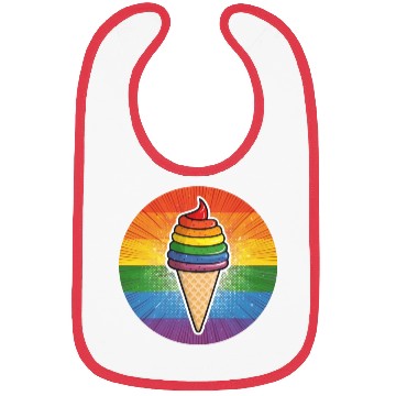 Discover LGBTQ Ice Cream Bibs