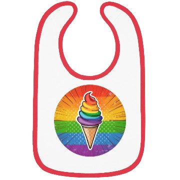 Discover LGBTQ Ice Cream Bibs