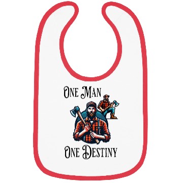 Discover Lumberjack Destiny Funny Man Axe Bibs