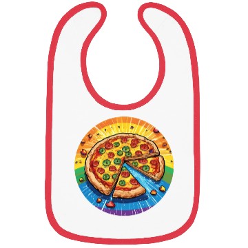 Discover LGBTQ Pizza Bibs