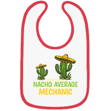 Discover Nacho Average Mechanic Bibs
