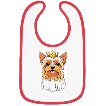 Discover "The crowned ones" - Yorkshire Terrier Bibs