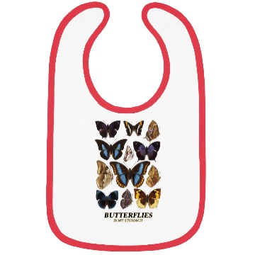 Discover Butterflies In Stomach Bibs