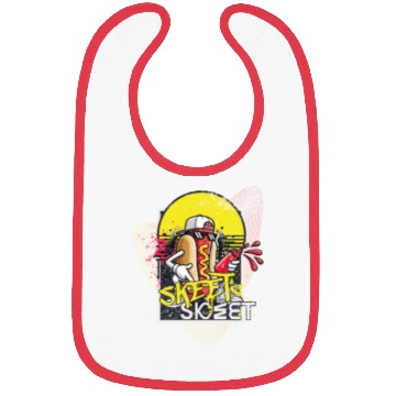 Discover Funny Hot Dog Lover Bibs