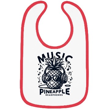 Discover Pineapple Jam Session Grooves Bibs