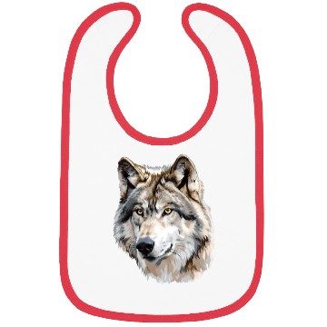 Discover Cool wolf Bibs
