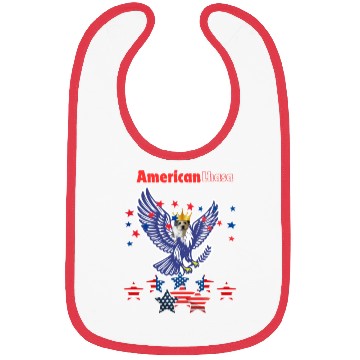 Discover American Lhasa Eagle Bibs