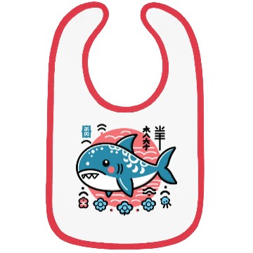 Discover Sleek Shark Bibs