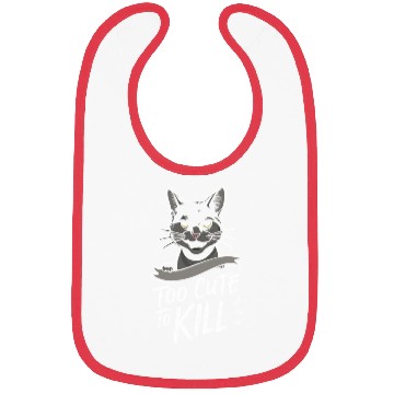 Discover Gothic Emo Cat Design For Cat Lovers And Bibs