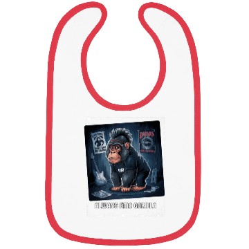 Discover Always emo gorilla admirers Premium Bibs
