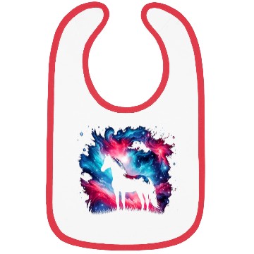 Discover Cool Galaxy Graphic Space Art Bibs