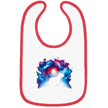 Discover Cool Prairie Galaxy Space Art Bibs