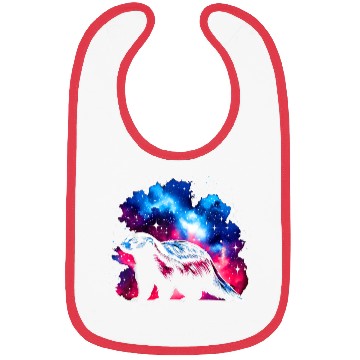 Discover Cool Galaxy Graphic Space Art Bibs