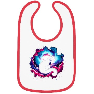 Discover Cool Platypus Galaxy Space Art Bibs