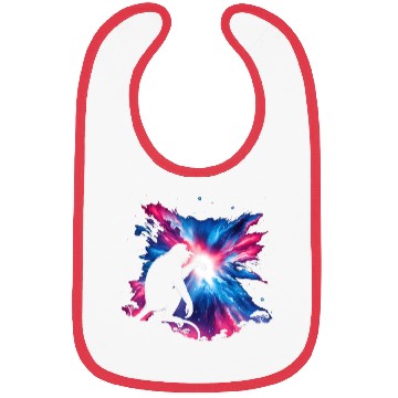 Discover Cool Proboscis Galaxy Space Art Bibs