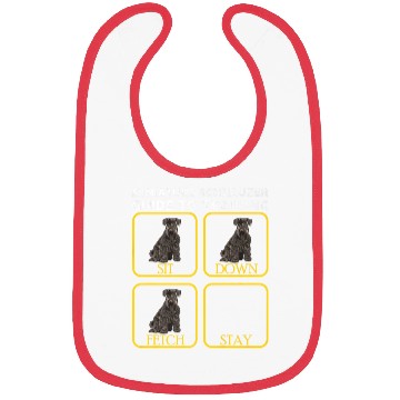 Discover Miniature Schnauzer Training Premium Bibs