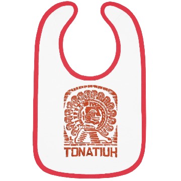 Discover Aztec God Ancient Mythology Tonatiuh Sun and Bibs