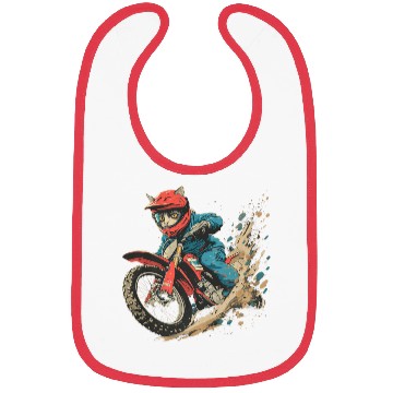 Discover Motocross rider Cat Premium Bibs
