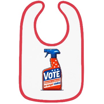 Discover Vote, Removes Stubborn Orange Stains Bibs