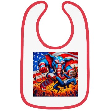 Discover Beat Down the Democrats - Trump Bibs