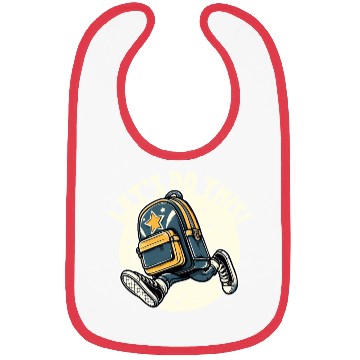Discover going back to school Enthusiastic Bibs