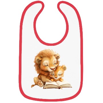 Discover Lion family. Bibs