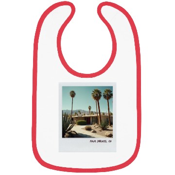 Discover Mono Enterprises "Travels" Palm Springs #1 Bibs