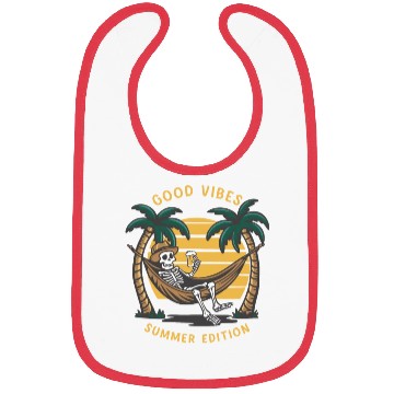 Discover Skeleton in the Hammock Beach Vacation Bibs