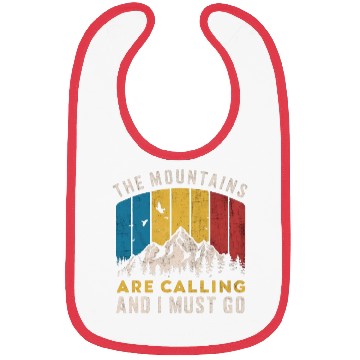 Discover The Mountains Are Calling Bibs