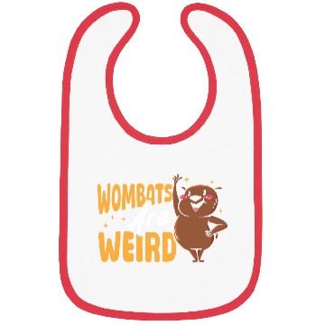 Discover Wombats Are Weird Wombat Merch Bibs