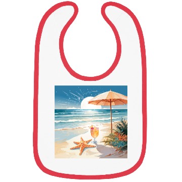 Discover Tropical Cocktail Party Bibs