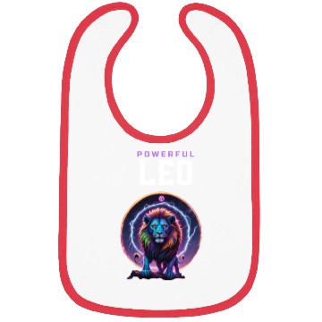 Discover Astrology Leo a Powerful Lion Bibs