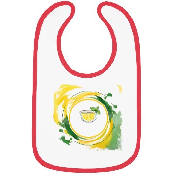 Discover Lemonade in a Glass Bibs