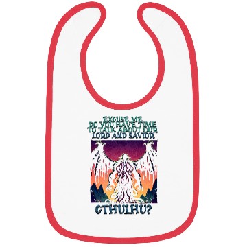 Discover Lord & Savior Cthulhu Cult Lovecraft Necronomicon Bibs