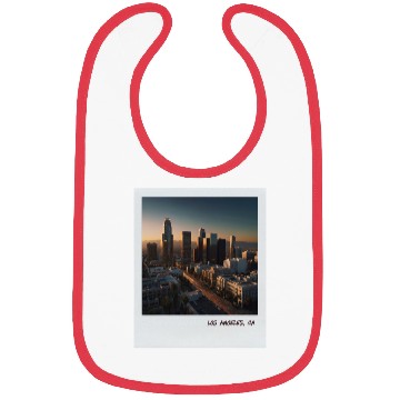 Discover Mono Enterprises "Travels" Los Angeles Bibs