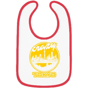 Discover Crazy yellow Tokyo Bibs