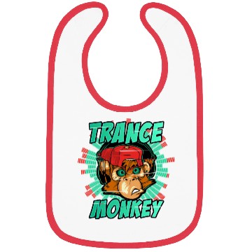 Discover Trance Monkey Bibs