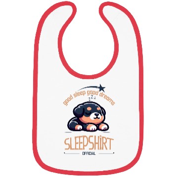 Discover Puppy Dog Official sleepshirt good night Bibs