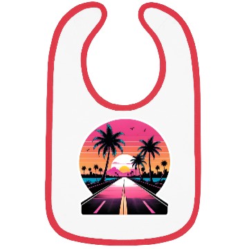 Discover Miami Driving on a lonely Road Bibs
